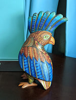 Quail Alebrije, Oaxaca Mexico Folk Art, Handmade Home Decor, Original Wood Sculpture, Carved Animal, Unique Gift, Genuine Original