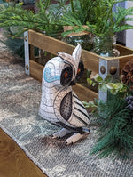 Snow Owl Alebrije, Artesania Mexicana, Oaxacan Art, Animal Wood Carving, Mexican Alebrije Gift Idea, Handmade Owl Alebrije