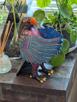 Handcrafted Oaxacan Alebrije Eagle Figurine | Hand Painted Mexican Folk Art  |  Copal Wood Carving Sculpture