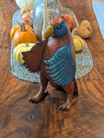 Hand-Carved Alebrije Eagle Statue | Hand-Painted Oaxacan Wood Bird Sculpture
