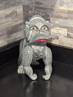 Handmade Oaxacan Alebrije Gorilla Figurine | Hand Painted Mexican Folk Art | Copal Wood Carving Sculpture