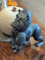 Handmade Oaxacan Alebrije Gorilla Figurine | Hand Painted Mexican Folk Art | Copal Wood Carving Sculpture