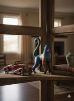 Monkey Alebrije is Genuine Mexican Folk Art | Vibrant Handcraftsmanship on this Oaxacan Wood Carving is Superb, Collectible Home Decor