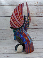 Owl Alebrije, Oaxaca Mexico Folk Art, Handmade Home Decor, Original Wood Sculpture, Carved Animal, Unique Owl Gift, Geniune Original