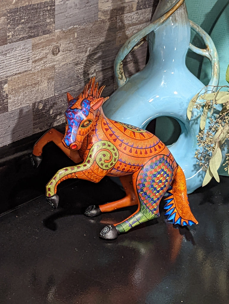 Horse Alebrije, Artesania Mexicana, Oaxacan Art, Animal Wood Carving ...