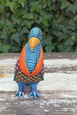 Vulture Alebrije Figurine, Handmade Home Decor, Folk Art from Oaxaca Mexico, Original Wood Sculpture, Carved Vulture, Unique Gifts